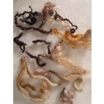 Mixed breeds curly wool, 10g Browns and Blacks Mixed breeds curly wool, 10g Browns and Blacks