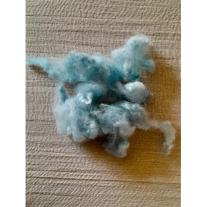 Wool Cloud - blues - Mule wool - Blue Faced Leicester x swaledale, hand dyed - 10g