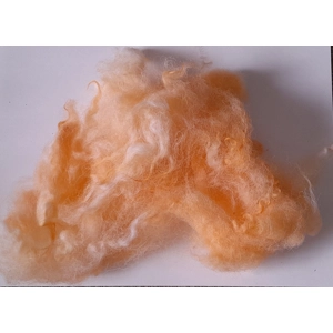 Wool Cloud - Oranges - Mule wool - Blue Faced Leicester x swaledale, hand dyed - 10g