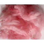 Wool Cloud with red and pink wool locks, hand dyed - 20g Wool Cloud with red and pink wool locks, hand dyed - 20g