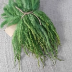 Fern Green Mix Blue Faced Leicester wool locks 10g Fern Green Mix Blue Faced Leicester wool locks 10g