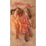 Mixed breeds curly wool, "Autumn Locks" 10g Mixed breeds curly wool, "Autumn Locks" 10g