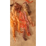Mixed breeds curly wool, "Autumn Locks" 10g Mixed breeds curly wool, "Autumn Locks" 10g