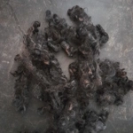 Black brown and grey gotland lambs wool and locks Black brown and grey gotland lambs wool and locks