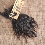Black brown and grey gotland lambs locks, 10g bunch Black brown and grey gotland lambs locks, 10g bunch