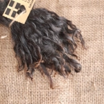 Black brown and grey gotland lambs locks, 10g bunch Black brown and grey gotland lambs locks, 10g bunch