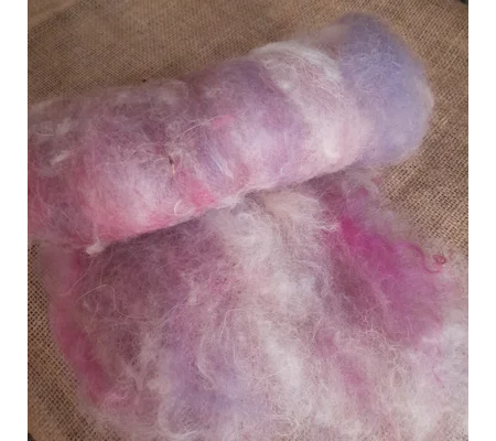 Pretty Pinks and Purples Carded Art Batt 30g