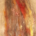 Autumn Embers Carded Art Batt 30g Autumn Embers Carded Art Batt 30g