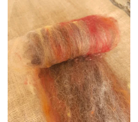 Autumn Embers Carded Art Batt 30g
