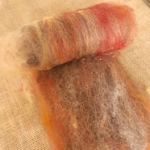 Autumn Embers Carded Art Batt 30g Autumn Embers Carded Art Batt 30g