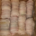 Pastel Rainbow, Carded Art Batt 30g Pastel Rainbow, Carded Art Batt 30g