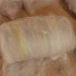 Pastel Rainbow, Carded Art Batt 30g Pastel Rainbow, Carded Art Batt 30g