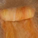 Sunburst, yellow and orange Carded Art Batt 30g Sunburst, yellow and orange Carded Art Batt 30g