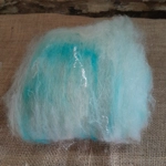 Morning frost white/cream/blue sparkle Carded Art Batt 30g Morning frost white/cream/blue sparkle Carded Art Batt 30g
