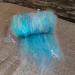 Lakeside Shimmer blue sparkle Carded Art Batt 30g Lakeside Shimmer blue sparkle Carded Art Batt 30g