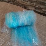 Lakeside Shimmer blue sparkle Carded Art Batt 30g Lakeside Shimmer blue sparkle Carded Art Batt 30g