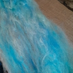 Lakeside Shimmer blue sparkle Carded Art Batt 30g Lakeside Shimmer blue sparkle Carded Art Batt 30g