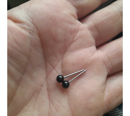 Glass Eyes for miniatures 4 mm