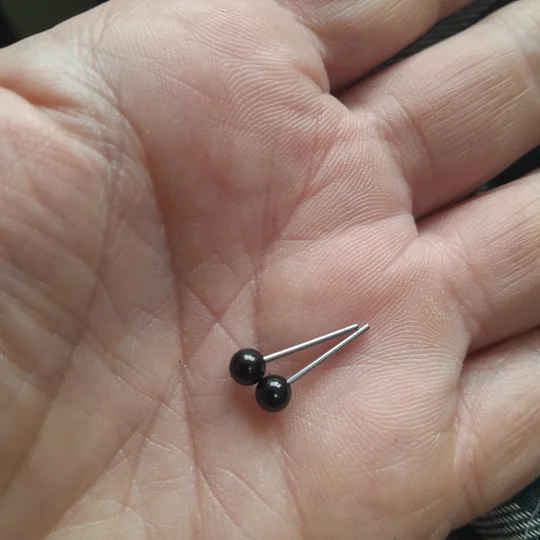 Glass Eyes for miniatures 4 mm