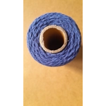 Cotton Twine / thread, warp threads, macrame cord - in blue Cotton Twine / thread, warp threads, macrame cord - in blue