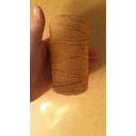 Cotton Twine / thread, warp threads, macrame cord - in rusty orange Cotton Twine / thread, warp threads, macrame cord - in rusty orange