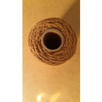 Cotton Twine / thread, warp threads, macrame cord - in rusty orange