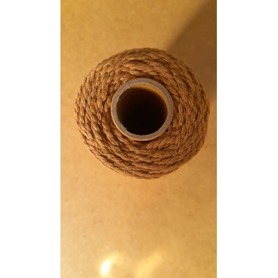 Cotton Twine / thread, warp threads, macrame cord - in rusty orange Cotton Twine / thread, warp threads, macrame cord - in rusty orange