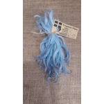 Polar Blue wavy wool locks, Devon and Cornwall Longwool Polar Blue wavy wool locks, Devon and Cornwall Longwool