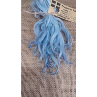 Polar Blue wavy wool locks, Devon and Cornwall Longwool
