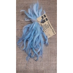 Polar Blue wavy wool locks, Devon and Cornwall Longwool Polar Blue wavy wool locks, Devon and Cornwall Longwool