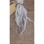 Silver dip  wavy wool locks, Devon and Cornwall Longwool 7g Silver dip  wavy wool locks, Devon and Cornwall Longwool 7g