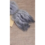 Silver wavy wool locks teeswater cross sheep locks Silver wavy wool locks teeswater cross sheep locks