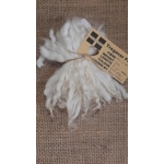 Natural Undyed cream and white wavy wool locks, Devon and Cornwall Longwool x Suffolk Natural Undyed cream and white wavy wool locks, Devon and Cornwall Longwool x Suffolk