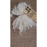 Natural Undyed cream and white wavy wool locks, Devon and Cornwall Longwool x Suffolk Natural Undyed cream and white wavy wool locks, Devon and Cornwall Longwool x Suffolk