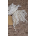 Natural Undyed cream and white wavy wool locks, Devon and Cornwall Longwool x Suffolk Natural Undyed cream and white wavy wool locks, Devon and Cornwall Longwool x Suffolk