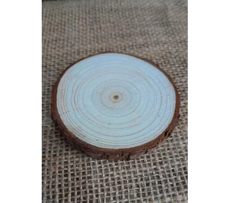 Rustic wood slice 6cm - 7cm