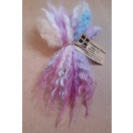Pink blue and purple pastels Valais Blacknose wool locks, 10g  inspired by Enid from Wednesday Pink blue and purple pastels Valais Blacknose wool locks, 10g  inspired by Enid from Wednesday