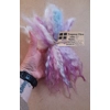 Pink blue and purple pastels Valais Blacknose wool locks, 10g  inspired by Enid from Wednesday Pink blue and purple pastels Valais Blacknose wool locks, 10g  inspired by Enid from Wednesday