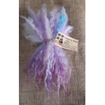 Pink blue and purple pastels Valais Blacknose wool locks, 10g  inspired by Enid from Wednesday Pink blue and purple pastels Valais Blacknose wool locks, 10g  inspired by Enid from Wednesday