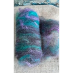 Halloween Purple Green Black and Brown Carded Art Batt 30g Halloween Purple Green Black and Brown Carded Art Batt 30g