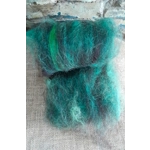 Halloween Green Black and Brown Carded Art Batt 30g Halloween Green Black and Brown Carded Art Batt 30g