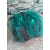 Halloween Green Black and Brown Carded Art Batt 30g