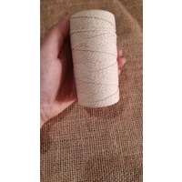 Cotton Twine / thread, warp threads, macrame cord - in cream