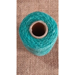Cotton Twine / thread, warp threads, macrame cord - in teal