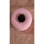 Cotton Twine / thread, warp threads, macrame cord - in baby pink