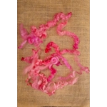 Mixed breeds curly wool, 10g Pink Coral and Salmon Mixed breeds curly wool, 10g Pink Coral and Salmon
