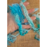 Mixed breeds curly wool, 10g Ocean Blue Green MIx Mixed breeds curly wool, 10g Ocean Blue Green MIx