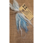 Frosty Morning wavy wool locks, Devon and Cornwall Longwool 7g
