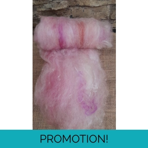 Plenty of pinks Carded Art Batt 30g