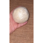 Handmade Wool Balls for felting crafts - snowy shimmer